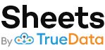 TrueData Sheets